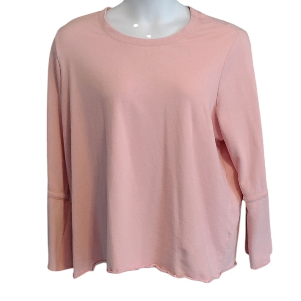 WD.NY Pink Boxy bell sleeve